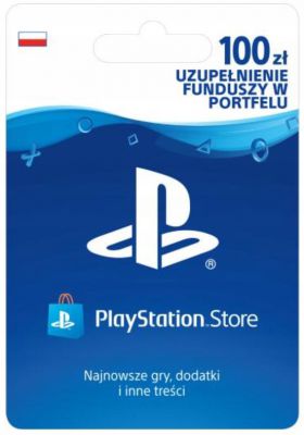 PlayStation Store 100 zł zdrapka - wysyłka POLSKA